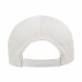USA-made 5L White Ripstop baseball cap, back view, manufactured in Newark NJ