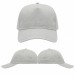 USA Made White Low Crown 5 Panel Cap