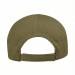 USA-made 5S Olive Ripstop baseball cap, back view, manufactured in Newark NJ