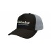 USA-made 5S Black-Light Gray Ripstop baseball cap, decorated view, manufactured in Newark NJ