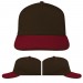 Black-Red Domestic Snapback Skate Cap VIRTUAL Image