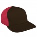 Black-Red Domestic Snapback Skate Cap 3Q Image
