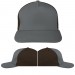 Light Gray-Black Domestic Slide Buckle Skate Cap VIRTUAL Image