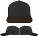 Dark Gray-Black Domestic Velcro Skate Cap VIRTUAL Image