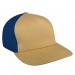 Khaki-Navy Domestic Velcro Skate Cap 3Q Image