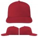 Red Domestic Velcro Skate Cap VIRTUAL Image