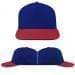 USA Made Royal Blue-Red Low Crown 5 Panel Cap