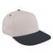Putty Low Crown 5 Panel-Dark Gray Visor, Eyelets