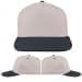USA Made Putty-Dark Gray Low Crown 5 Panel Cap