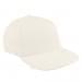 White Low Crown 5 Panel