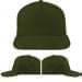 USA Made Olive Green Low Crown 5 Panel Cap