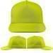 USA Made Safety Green Low Crown 5 Panel Cap