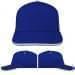 USA Made Royal Blue-White Low Crown 5 Panel Cap