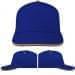 USA Made Royal Blue-Athletic Gold Low Crown 5 Panel Cap
