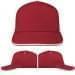 USA Made Red-White Low Crown 5 Panel Cap