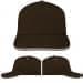 USA Made Black-Putty Low Crown 5 Panel Cap