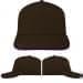 USA Made Black-Purple Low Crown 5 Panel Cap