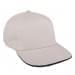 Putty-Dark Gray Denim Self Strap Skate Hat