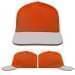 USA Made Orange-Black Low Crown 5 Panel Cap