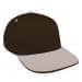 Black Low Crown 5 Panel-Putty Visor, Eyelets