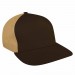 Black-Khaki Twill Slide Buckle Skate Cap 3Q Image