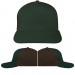 Hunter Green-Black Twill Velcro Skate Cap VIRTUAL Image
