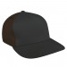 Dark Gray-Black Organic Slide Buckle Skate Cap 3Q Image