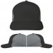 Dark Gray-Light Gray Brushed Slide Buckle Skate Cap VIRTUAL Image