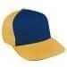Navy Low Crown 5 Panel-Athletic Gold Back Half, Visor