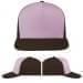 USA Made Pink-Black Low Crown 5 Panel Cap