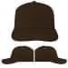 USA Made Black-Khaki Low Crown 5 Panel Cap