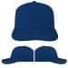 USA Made Navy-Orange Low Crown 5 Panel Cap