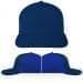 USA Made Navy-Royal Blue Low Crown 5 Panel Cap