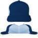 USA Made Navy-Light Blue Low Crown 5 Panel Cap