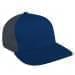 Navy Low Crown 5 Panel-Dark Gray Back Half