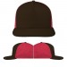 Black-Red Domestic Snapback 5 Panel VIRTUAL Image