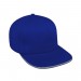 Royal Blue-Light Gray Domestic Velcro 5 Panel 3Q Image
