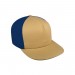 Khaki-Navy Domestic Velcro 5 Panel 3Q Image