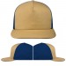 Khaki-Navy Domestic Velcro 5 Panel VIRTUAL Image