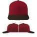 USA Made Red-Black High Crown Trucker Cap