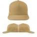 USA Made Khaki High Crown Trucker Cap