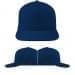 USA Made Navy High Crown Trucker Cap