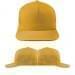 USA Made Athletic Gold High Crown Trucker Cap