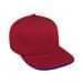 Red High Crown Trucker-Royal Blue Sandwich, Eyelets
