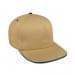 Khaki High Crown Trucker-Navy Sandwich, Eyelets