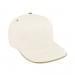 White High Crown Trucker-Khaki Sandwich, Eyelets