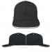 USA Made Dark Gray-White High Crown Trucker Cap