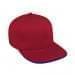 Red-Royal Blue Wool Self Strap Trucker