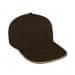 Black-Khaki Brushed Snapback Trucker