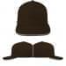 Black-Light Gray Wool Snapback Trucker, Virtual Image